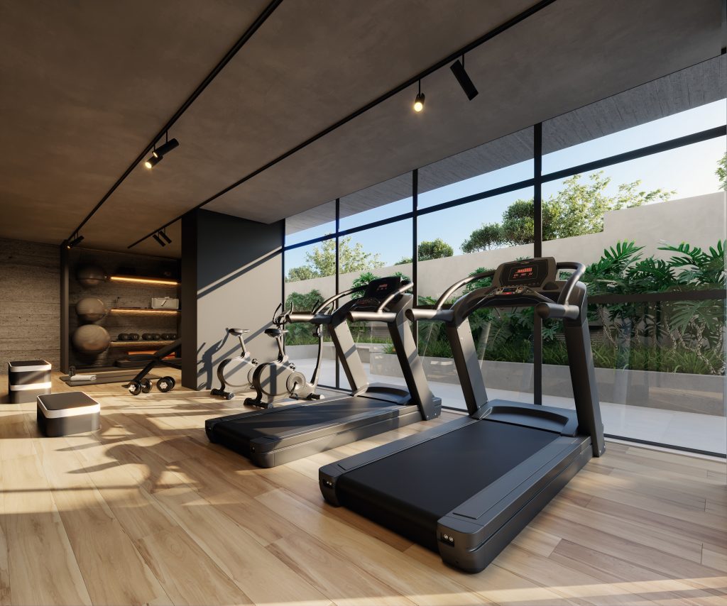 apartamento com academia