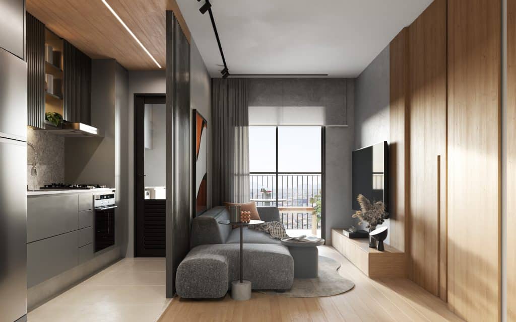 iluminação da sala