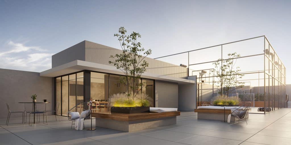 Área Externa Uno Solare