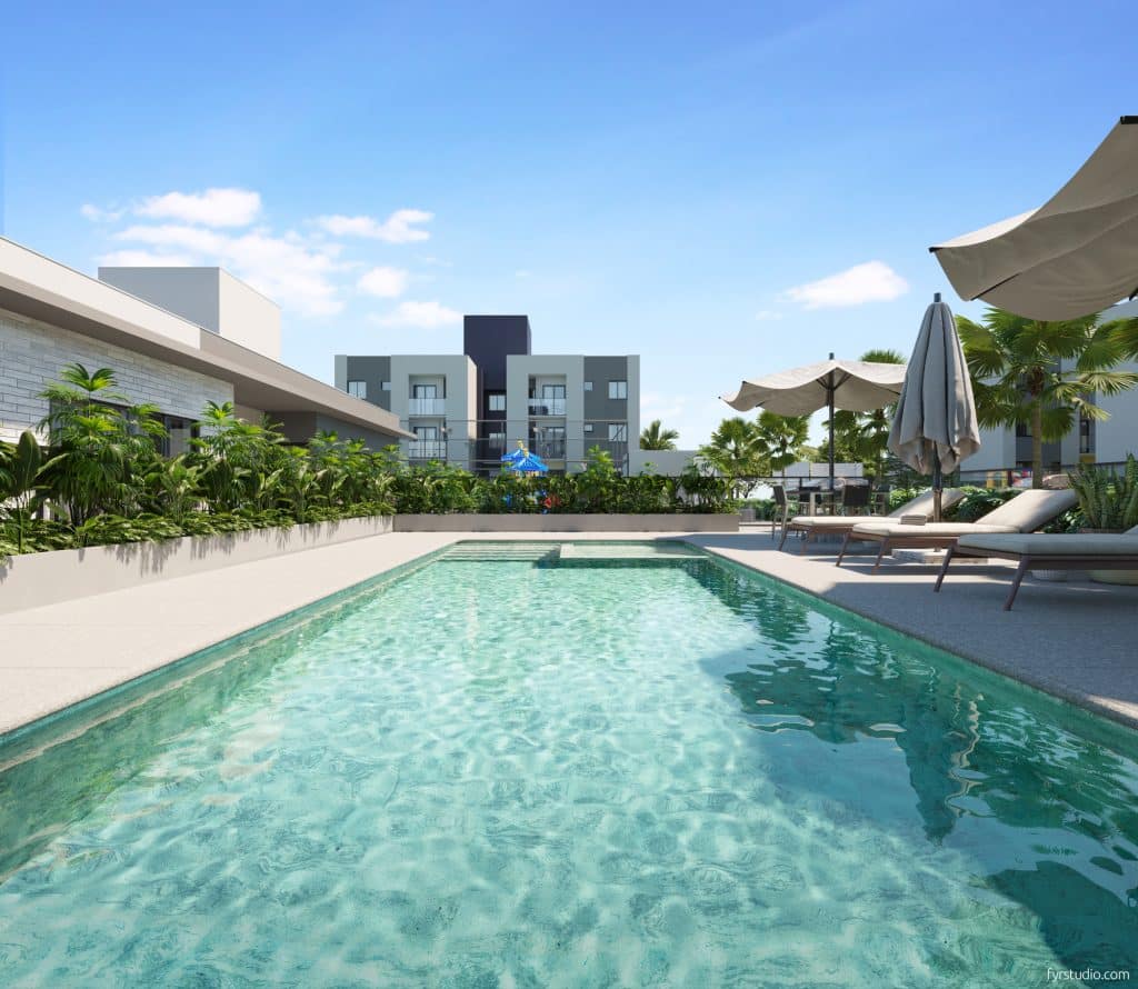 Piscina do Safir Beach Home