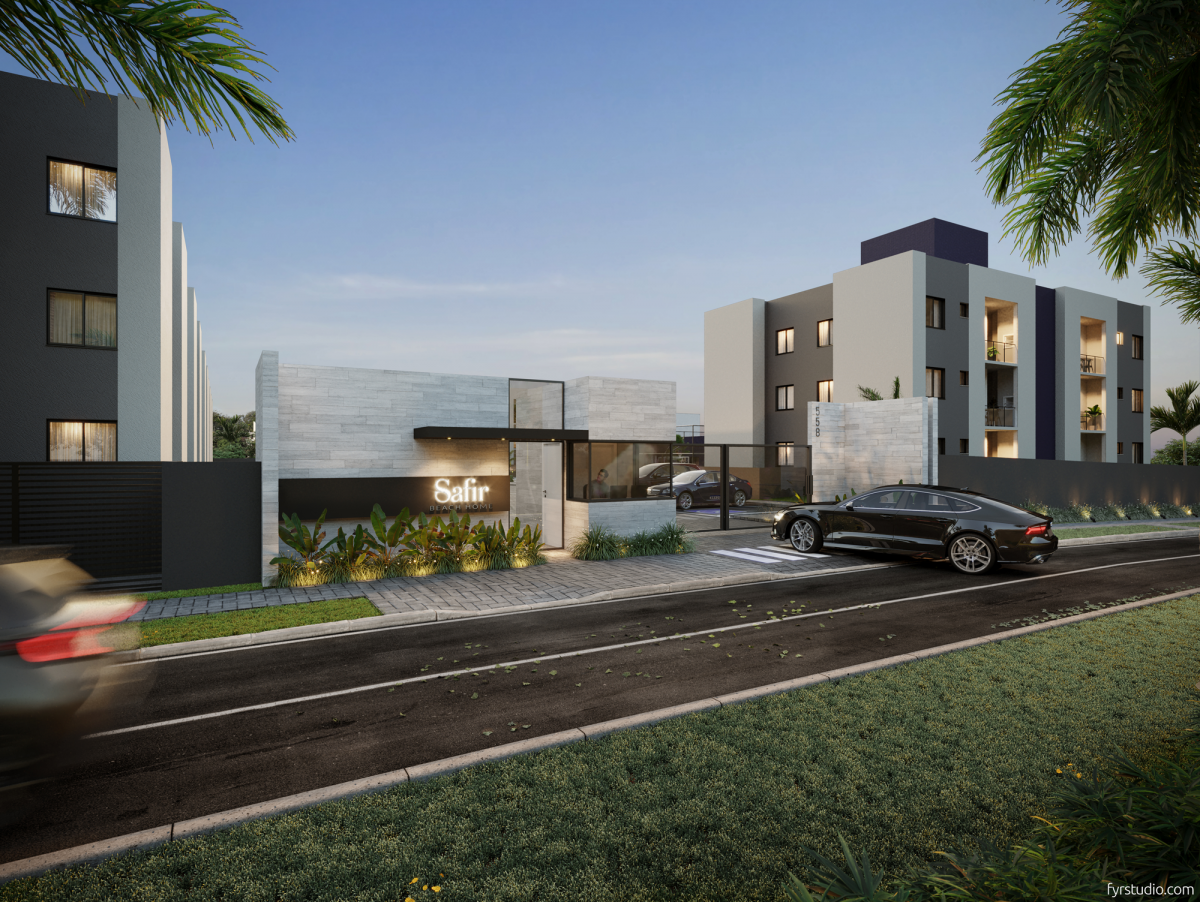 Fachada Safir Beach Home