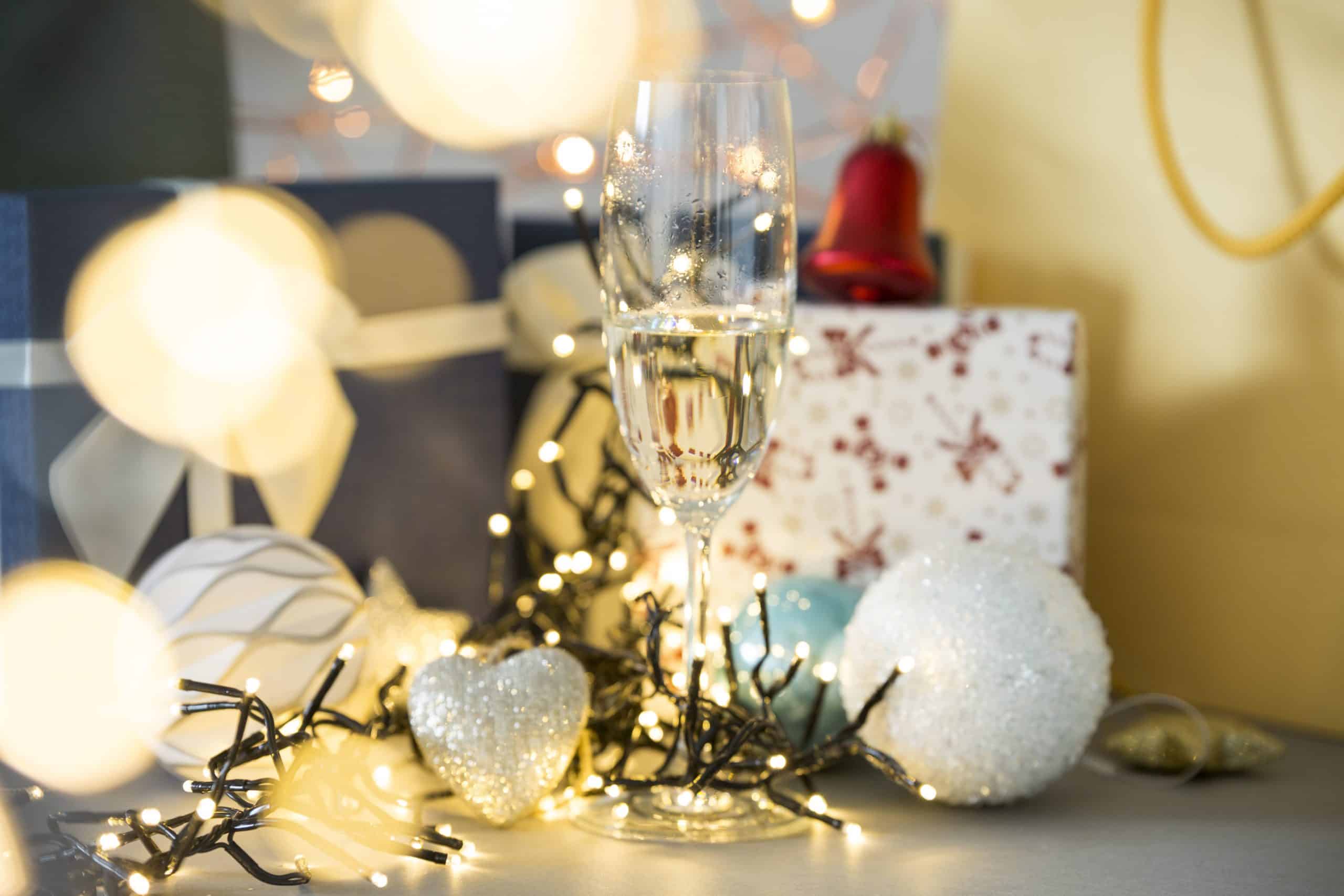 Reveillon em casa - decoração de ano novo